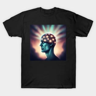 Meme - Brain lit T-Shirt